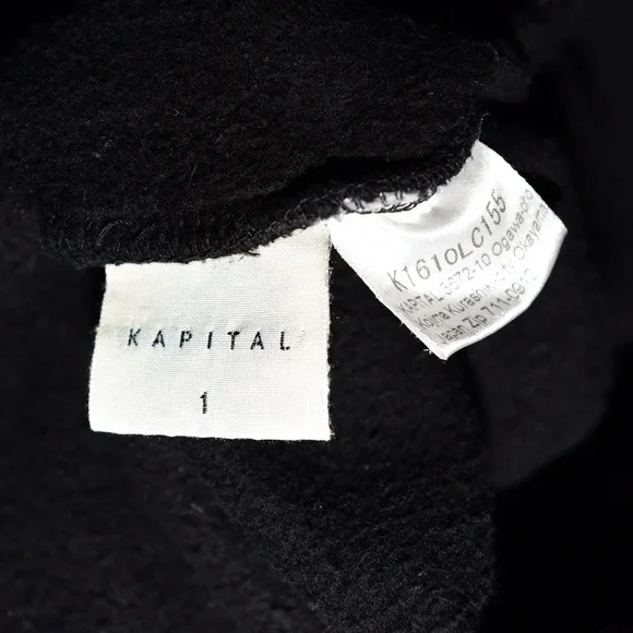 Kapital Jumbo Trashed Hoodie